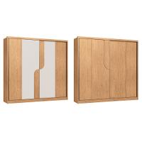 Guarda Roupa Casal Flex 2 Portas de Correr Lumos New - 2