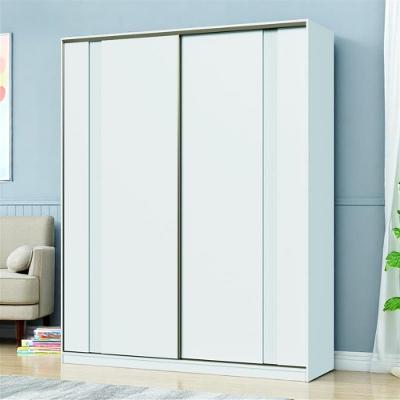 Guarda Roupa Casal 2 Portas de Correr em MDF Conde