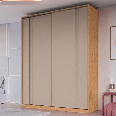 Guarda Roupa Casal 2 Portas de Correr em MDF Conde