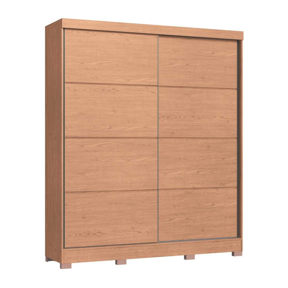 Guarda Roupa Casal 2 Portas de Correr com Pés em MDF - 2