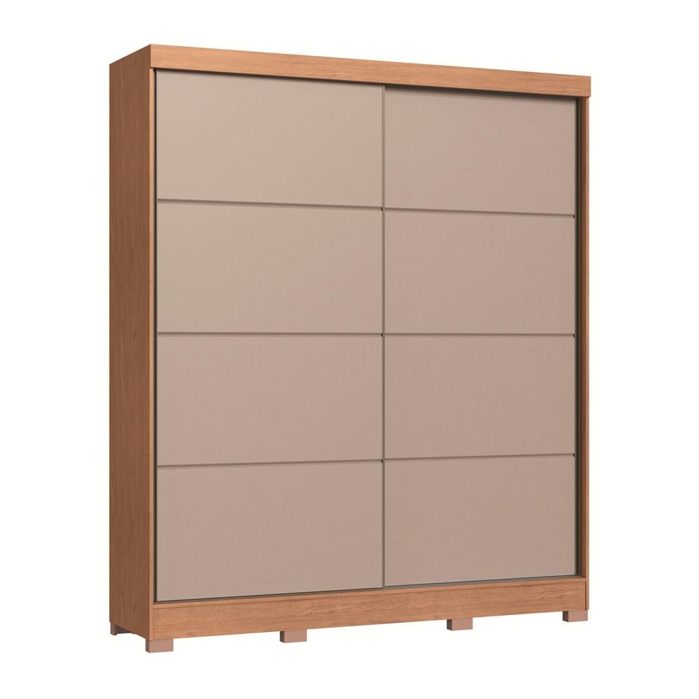 Guarda Roupa Casal 2 Portas de Correr com Pés em MDF - 2