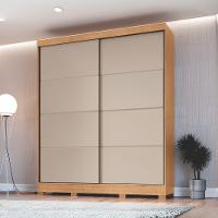 Guarda Roupa Casal 2 Portas de Correr com Pés em MDF - 1