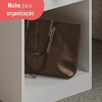 Penteadeira Camarim com Espelho 2 Gavetas Versa Telasul - 8