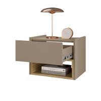 Mesa de Cabeceira Suspensa 1 Gaveta Florença Casa D - 3