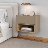 Mesa de Cabeceira Suspensa 1 Gaveta Florença Casa D - 6