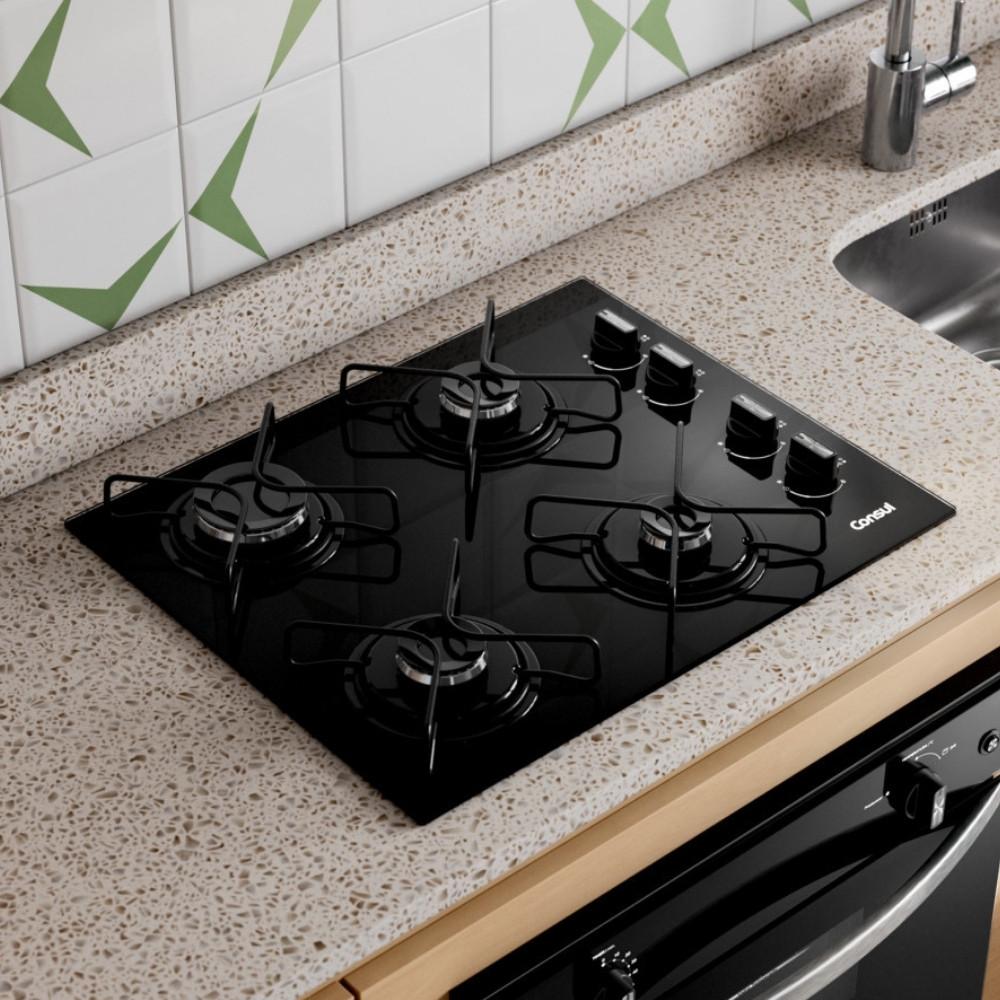 Cooktop Consul 4 Bocas CD060BE - 7