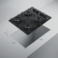 Cooktop Consul 4 Bocas CD060BE - 6