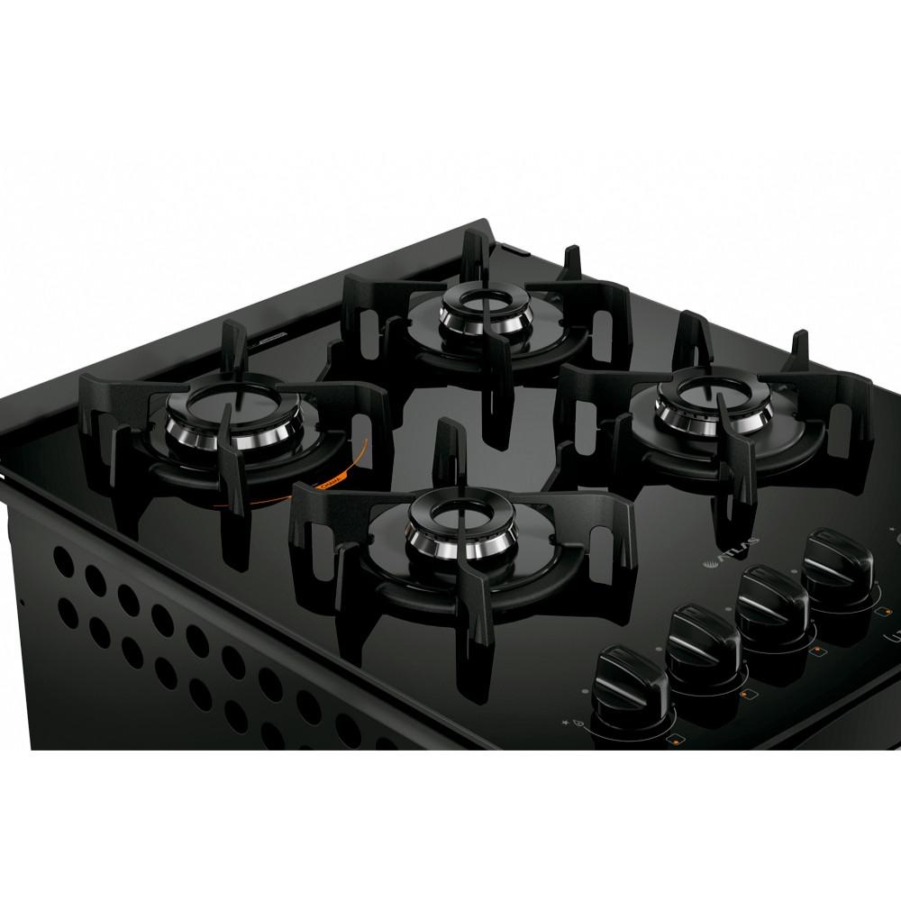 Fogão de Embutir 4 Bocas Atlas Utop Tripla Chama - 5