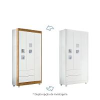 Guarda Roupa Infantil Flex 3 Portas 2 Gavetas - 2