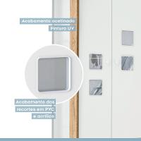 Guarda Roupa Infantil Flex 3 Portas 2 Gavetas - 6