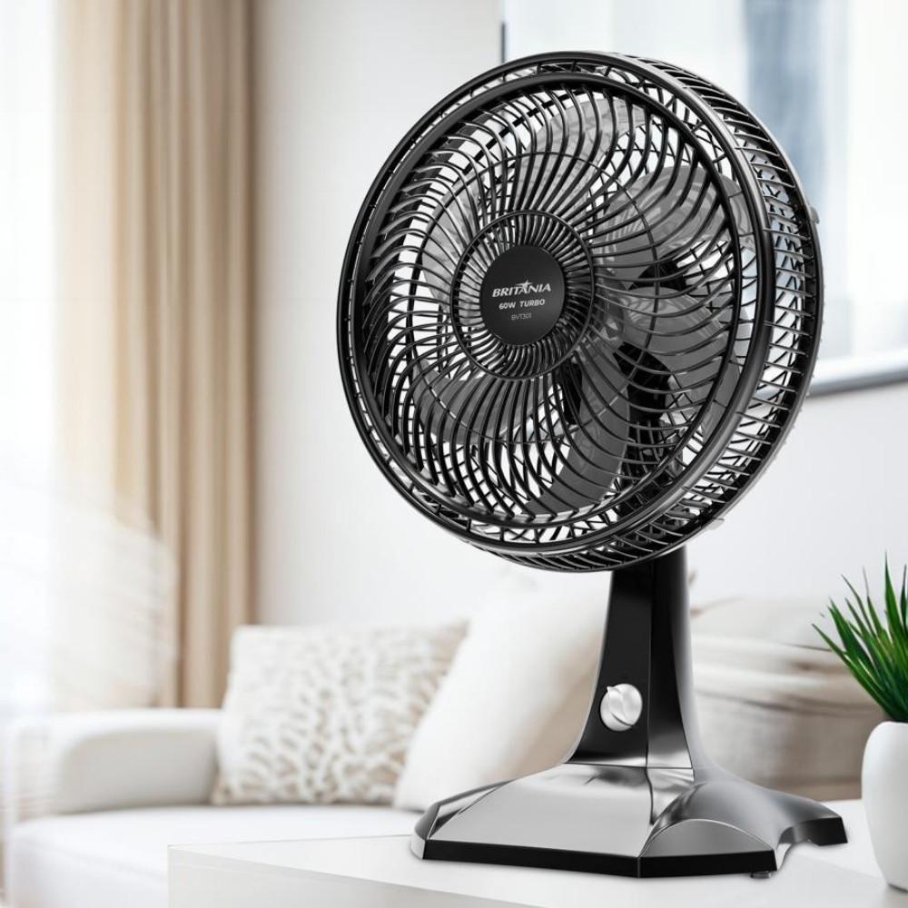Ventilador de Mesa Britânia 6 Pás 30cm Maxx Force BVT301 60W - 7