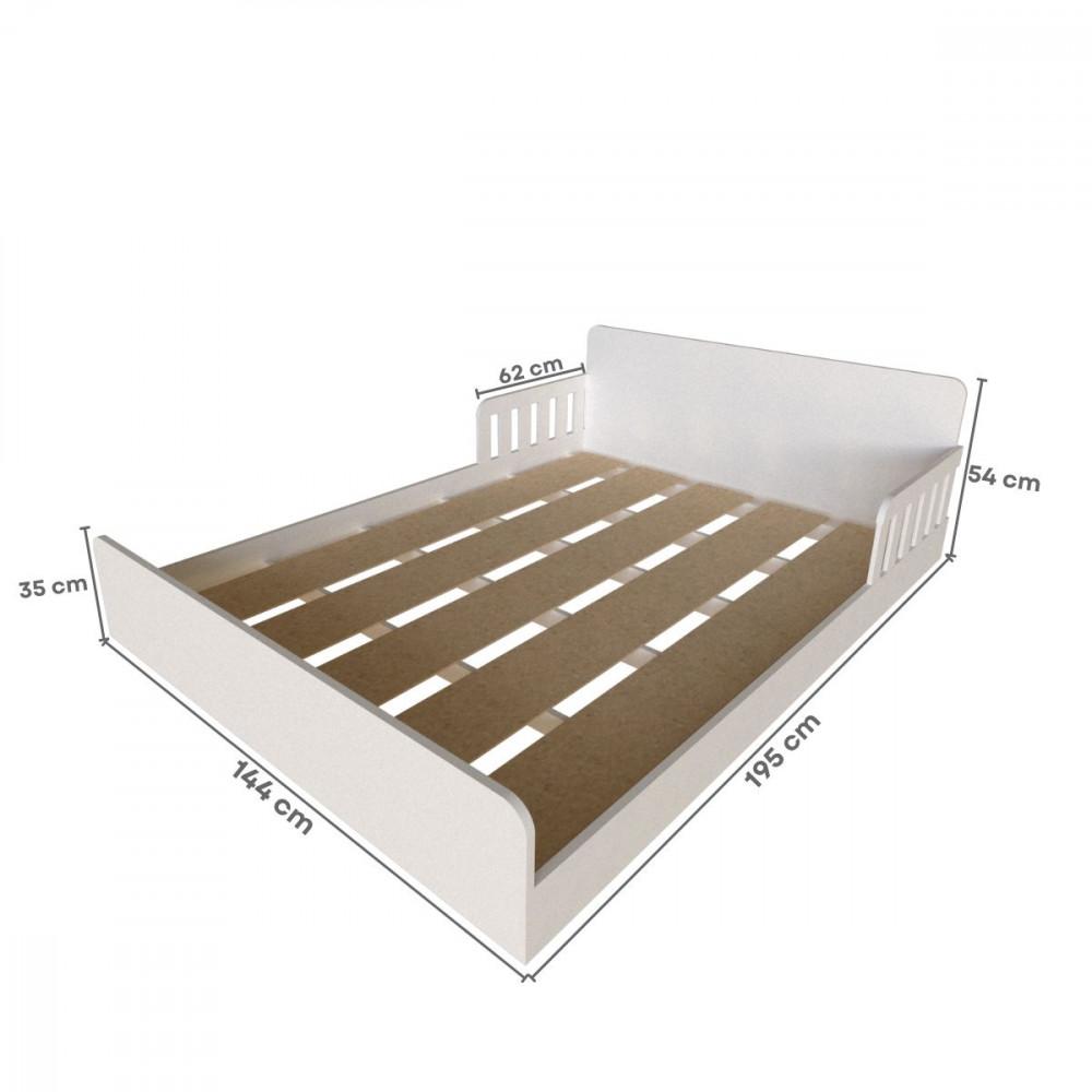 Cama Infantil Montessoriana Casal Aurora Bramov - 3