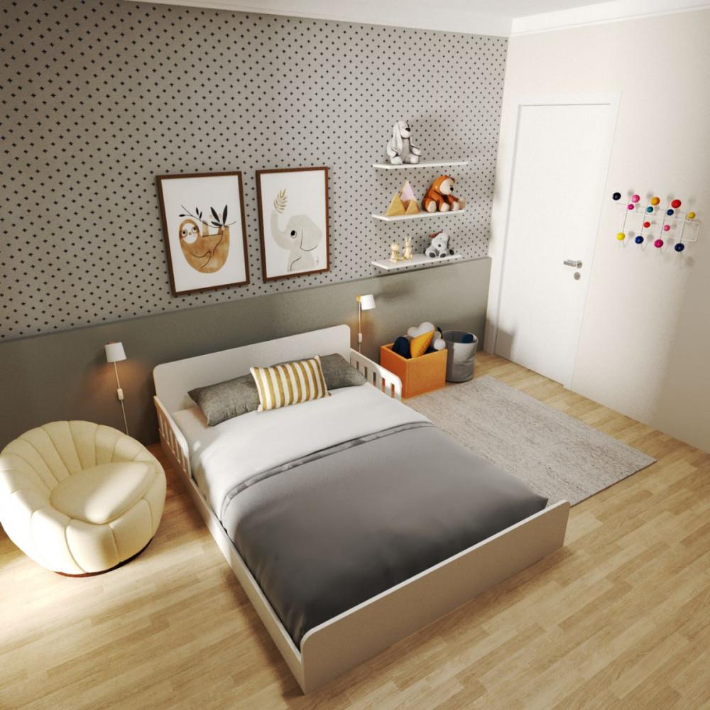 Cama Infantil Montessoriana Casal Aurora Bramov - 7