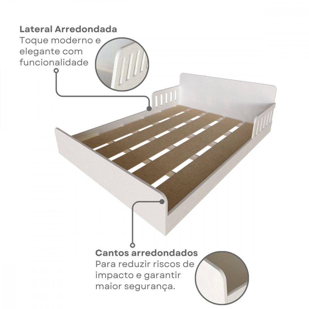 Cama Infantil Montessoriana Casal Aurora Bramov - 8
