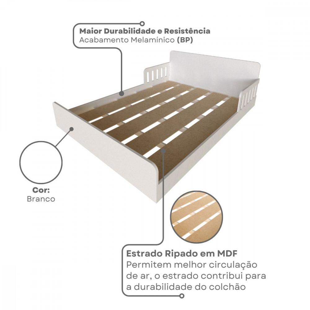 Cama Infantil Montessoriana Casal Aurora Bramov - 9