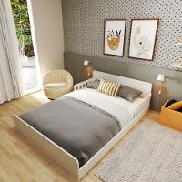 Cama Infantil Montessoriana Casal Aurora Bramov - 1