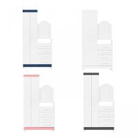 Cômoda Penteadeira 4 Gavetas com Espelho Flex Capri Damulti - 2