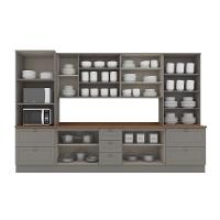 Cozinha Modulada 6 Peças com Tampo Americana Henn - 3