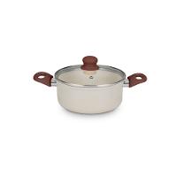 Jogo de Panelas MTA Cerâmica Serena 5 Peças Tampo de Vidro