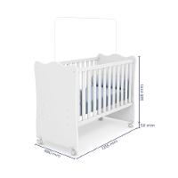 Berço com Rodízios Doce Sonho Qmovi - 3