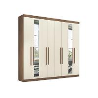 Guarda Roupa Casal com Espelho 8 Portas Master New 8.4 Santos Andirá - 2