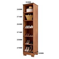 Sapateira com Espelho 1 Porta Em MDF Lia MGM Móveis - 5