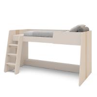 Cama Infantil Alta Solteiro com Escada Isis Mobikasa - 3