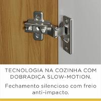 Armário Aéreo 2 Portas 1 Prateleira Burguesa Nesher