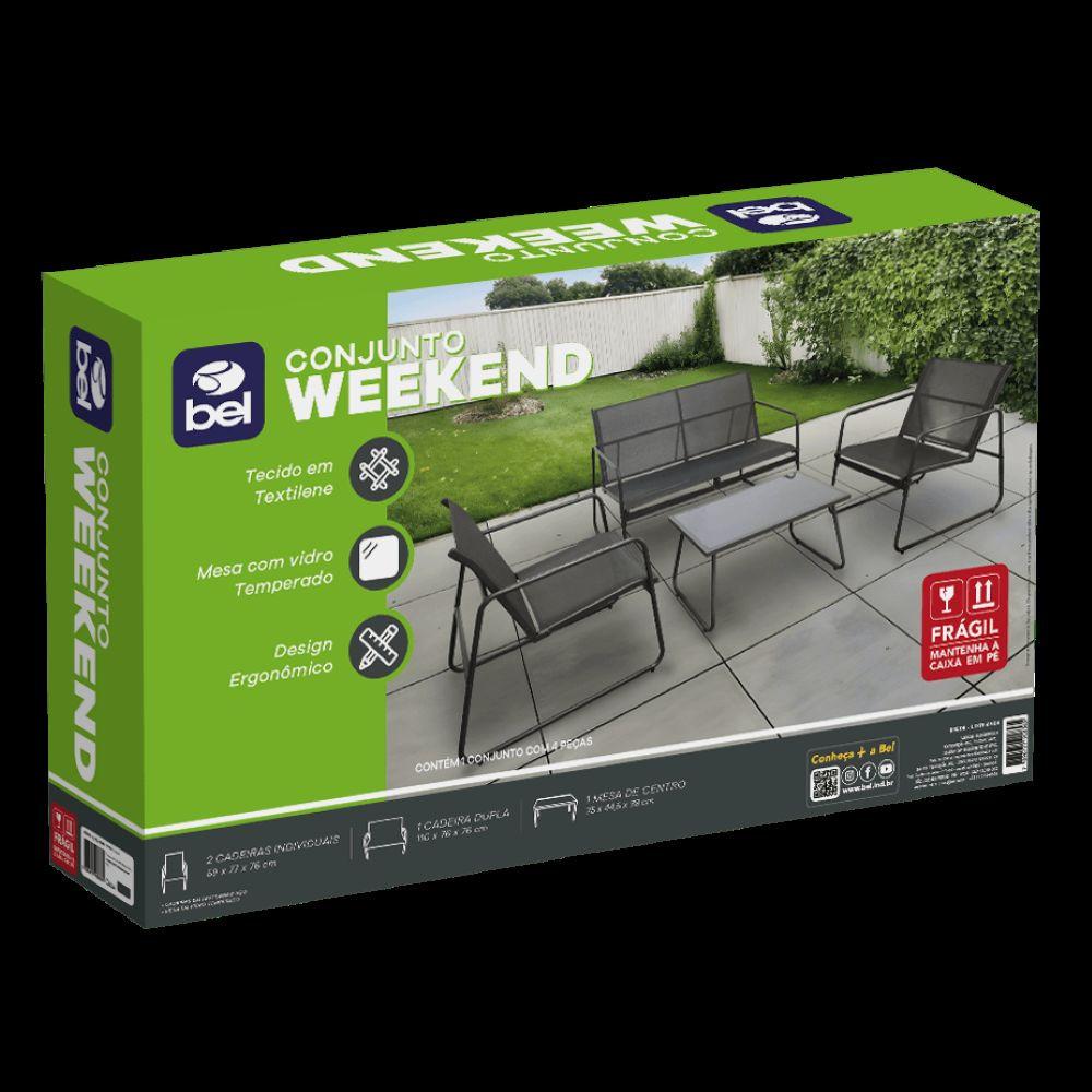 Conjunto para Jardim com Mesa e 4 Cadeiras Weekend Bel - 6