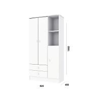 Quarto de Bebê Completo Berço Cômoda e Guarda Roupa Tedy Percasa