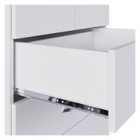 Guarda Roupa Infantil 2 Portas de Correr 4 Gavetas Sofia Percasa - 5