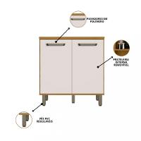balcão 3 Portas 2 Gavetas 120cm sem Tampo Criare Poliman - 3