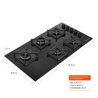 Cooktop Brastemp 5 Bocas BDS85AE - 5