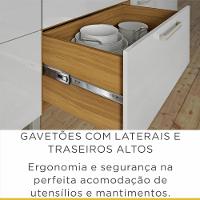 Balcão 1 Porta 1 Gaveta Burguesa Nesher - 5