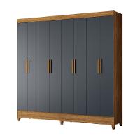 Guarda Roupa Casal 8 Portas com Pés Marabá Moval - 2