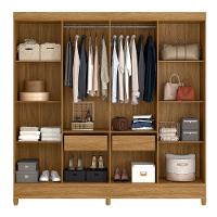 Guarda Roupa Casal 8 Portas com Pés Marabá Moval - 3