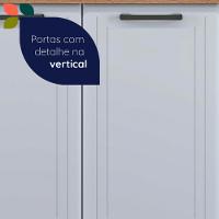 Cozinha Compacta 6 Portas 2 Gavetas com Tampo Liz Telasul - 7