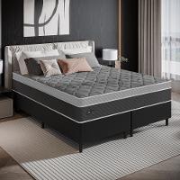 Cama Box Queen 158cm Molas Ensacadas Ferrara Umaflex Base 2CEN - 1