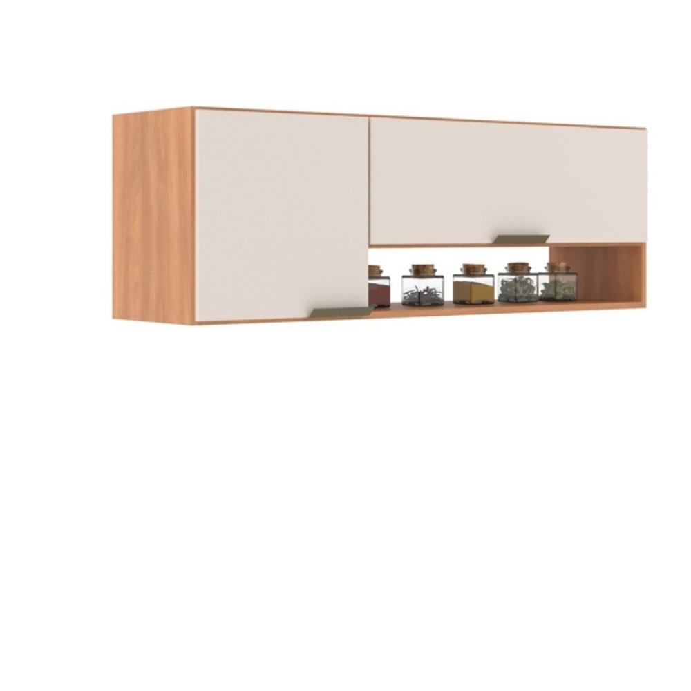 Armário Aéreo 2 Portas 691 J Carvalho - 1