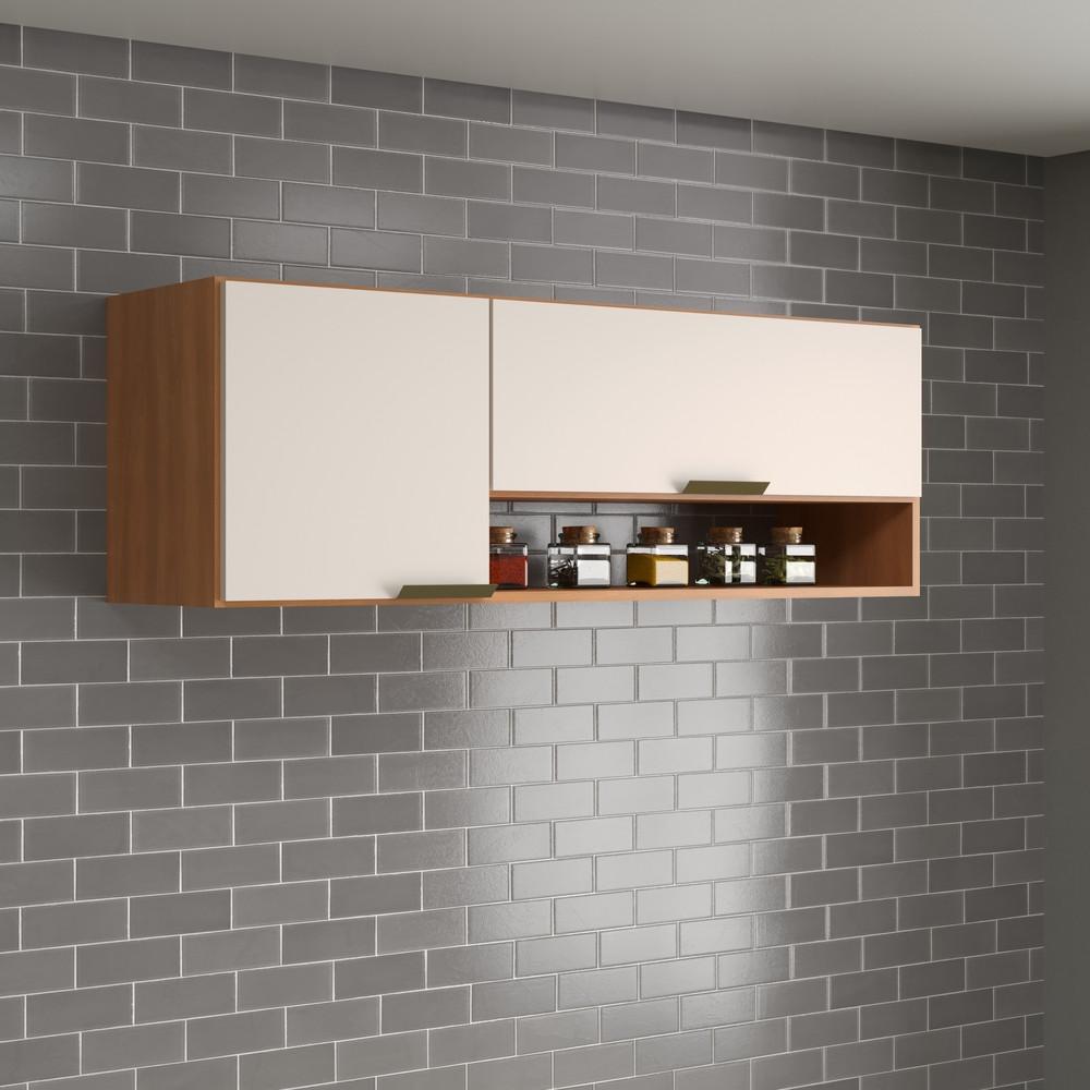 Armário Aéreo 2 Portas 691 J Carvalho - 2