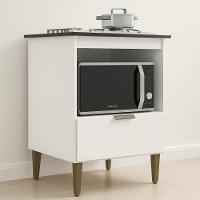 Balcão para Cooktop 4 Bocas 1 Porta com Tampo 669 J Carvalho - 2