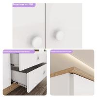 Cômoda Infantil 3 Gavetas com Nicho Magia Henn - 6