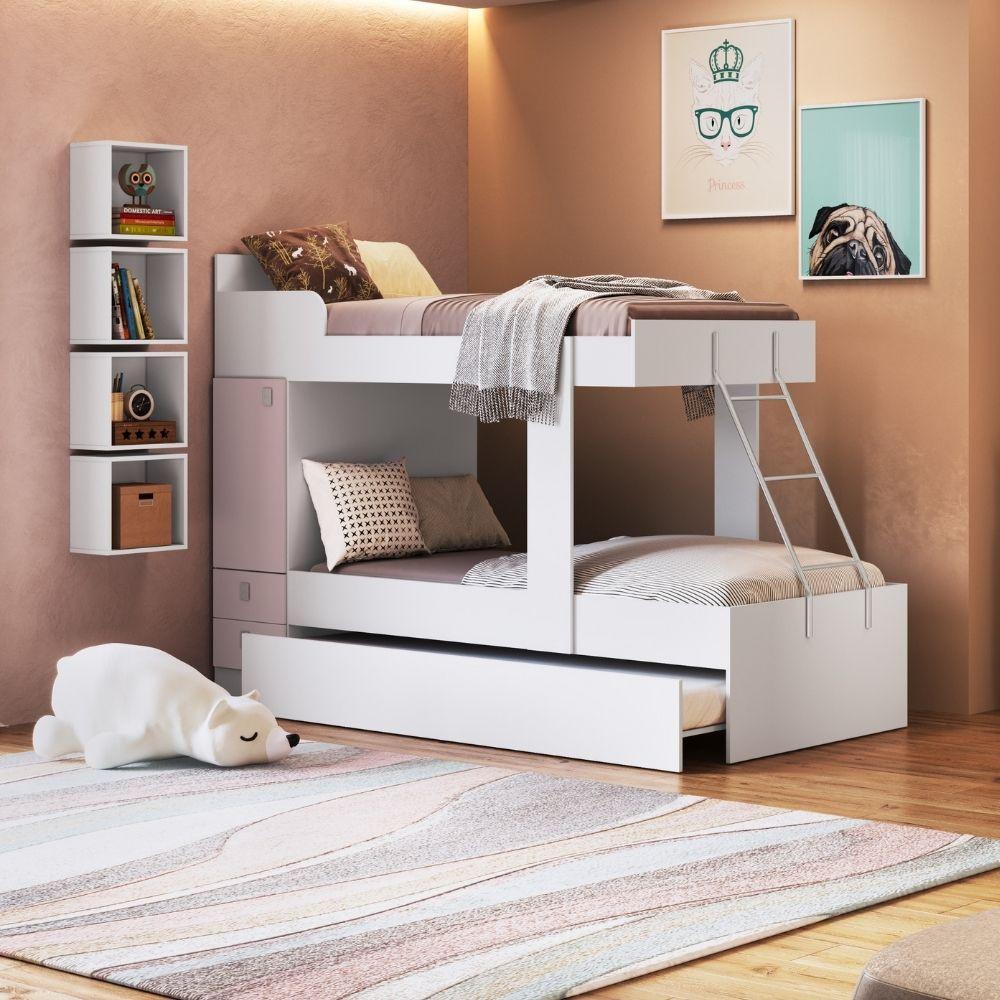 Treliche Infantil 1 Porta 2 Gavetas Theo Percasa - 1