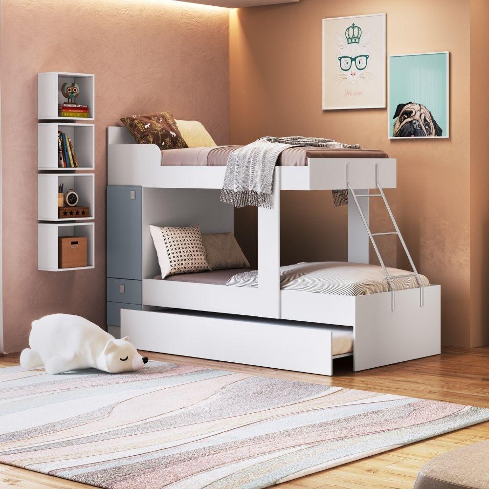 Treliche Infantil 1 Porta 2 Gavetas Theo Percasa - 1