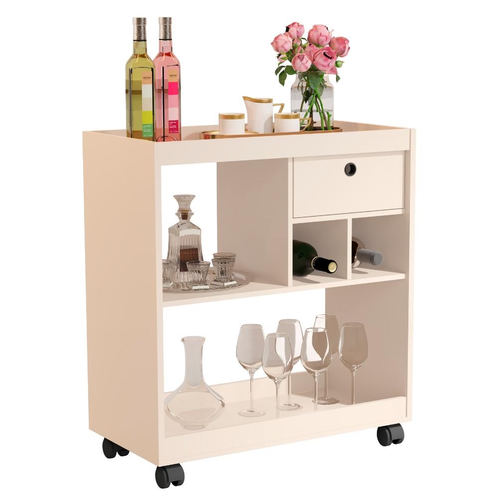 Aparador 1 Gaveta com Rodízios 4000 JB Móveis - 2