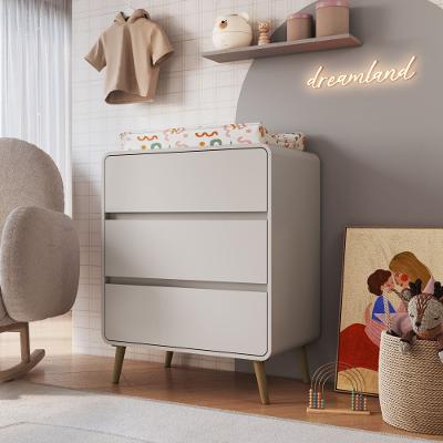 Cômoda Infantil 3 Gavetas Wave Completa Móveis