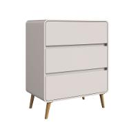 Cômoda Infantil 3 Gavetas Wave Completa Móveis - 2