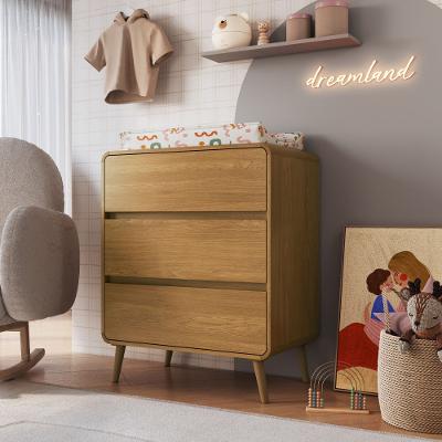 Cômoda Infantil 3 Gavetas Wave Completa Móveis