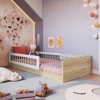 Cama Infantil Montessoriana Affeto Completa Móveis - 1