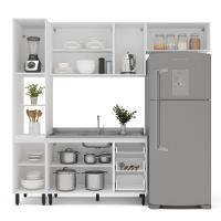Cozinha Modulada 4 Peças sem Pia Amara Politorno Móveis - 5